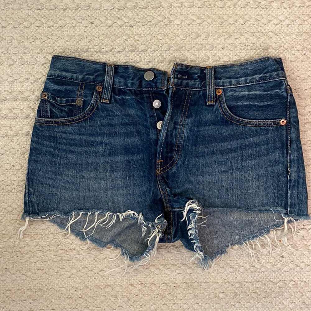Levi denim shorts